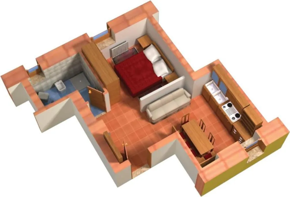 Appartamento 4 Pasqua In Accogliente Rifugio Di Montagna Con Internet Privato E Parcheggio Gratuito - Nuova Gestione Castel del Piano  Italia